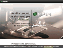 Tablet Screenshot of mpimgroup.it